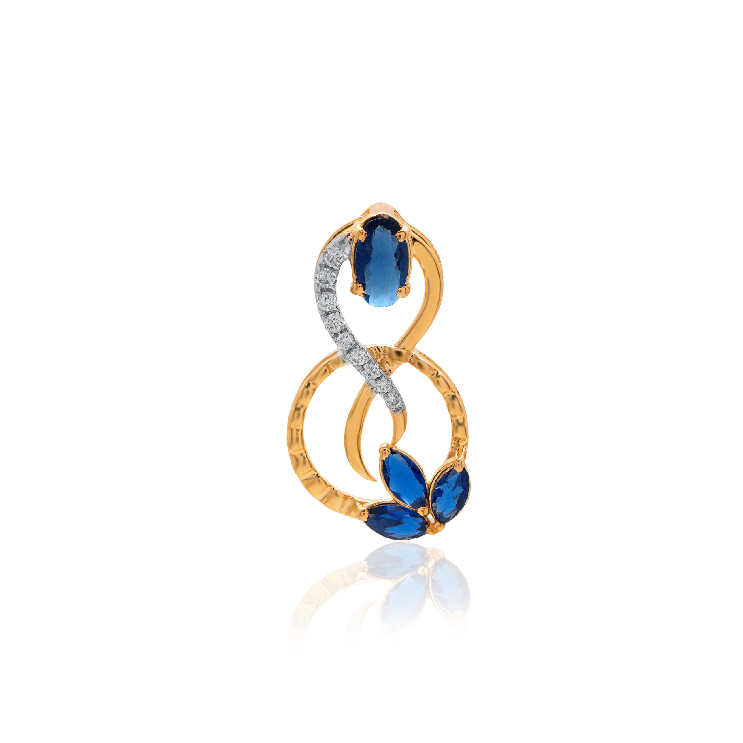 Orlina Halo Diamond Pendant