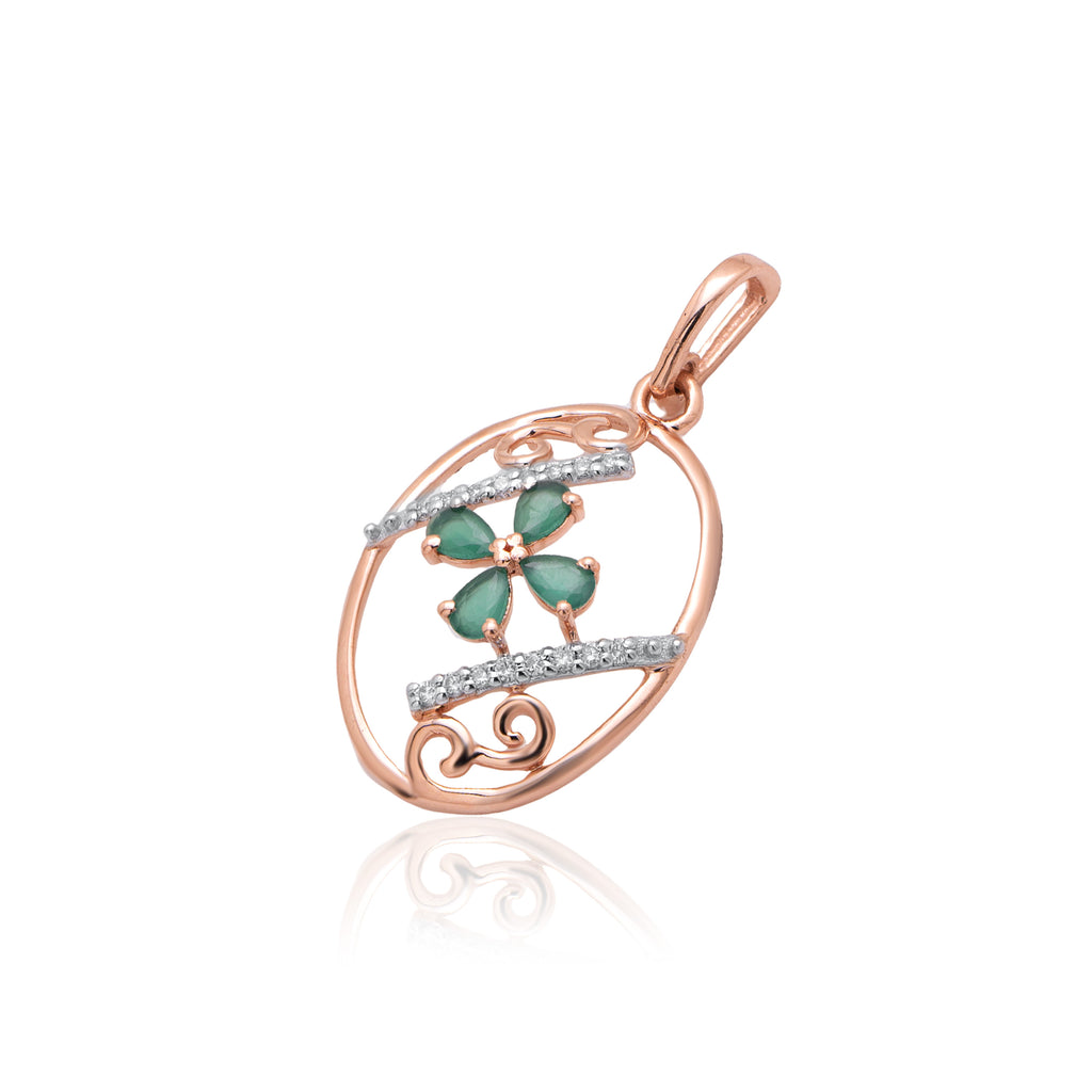Mavelle Halo Diamond Pendant