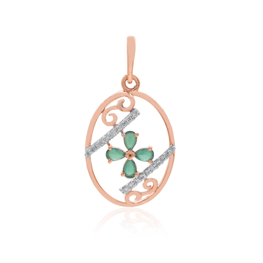Mavelle Halo Diamond Pendant