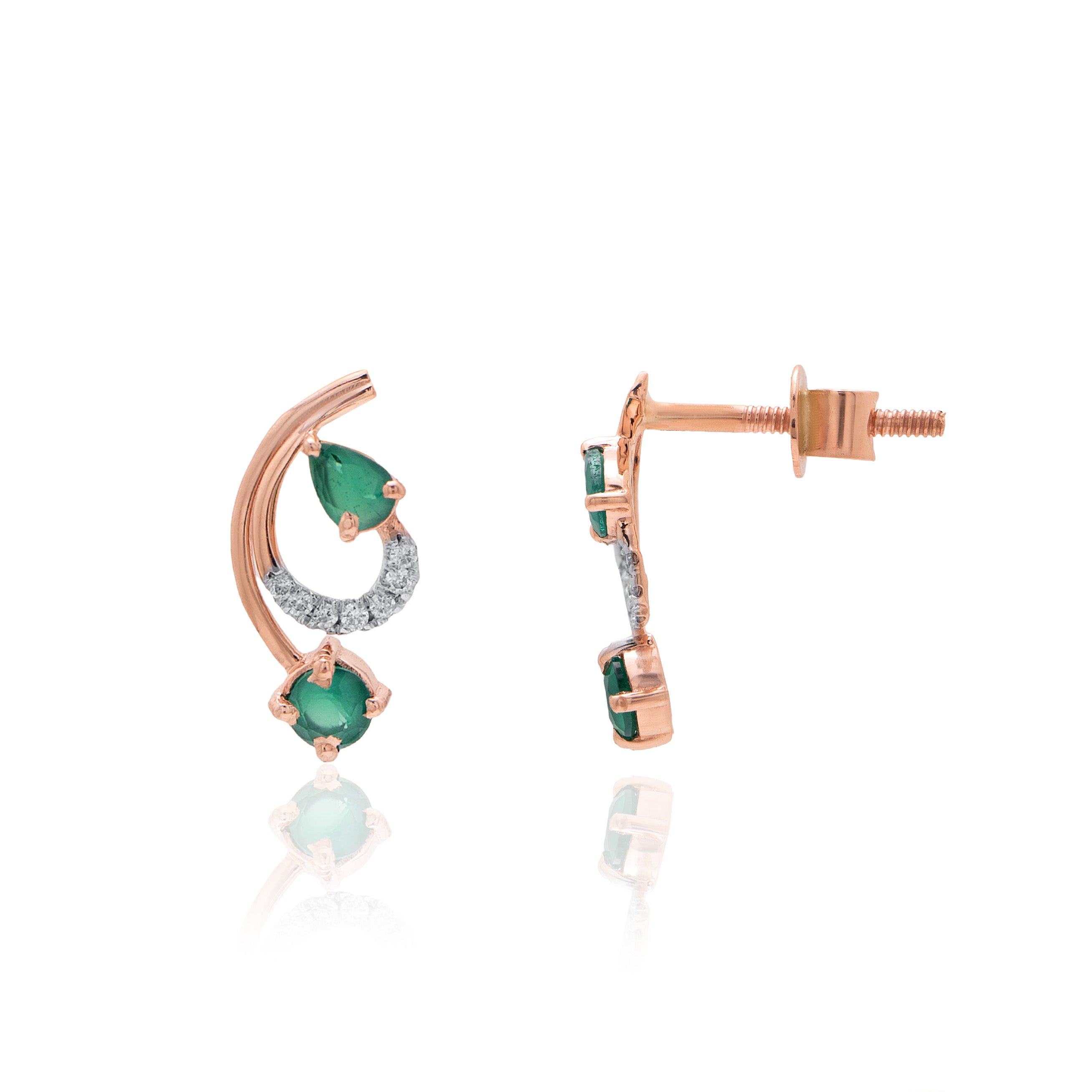 Mariselle Bloom Diamond Earrings