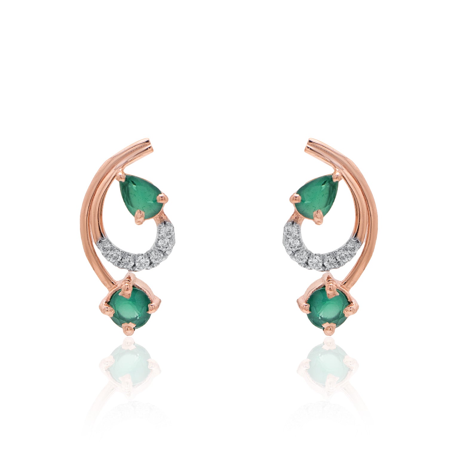 Mariselle Bloom Diamond Earrings
