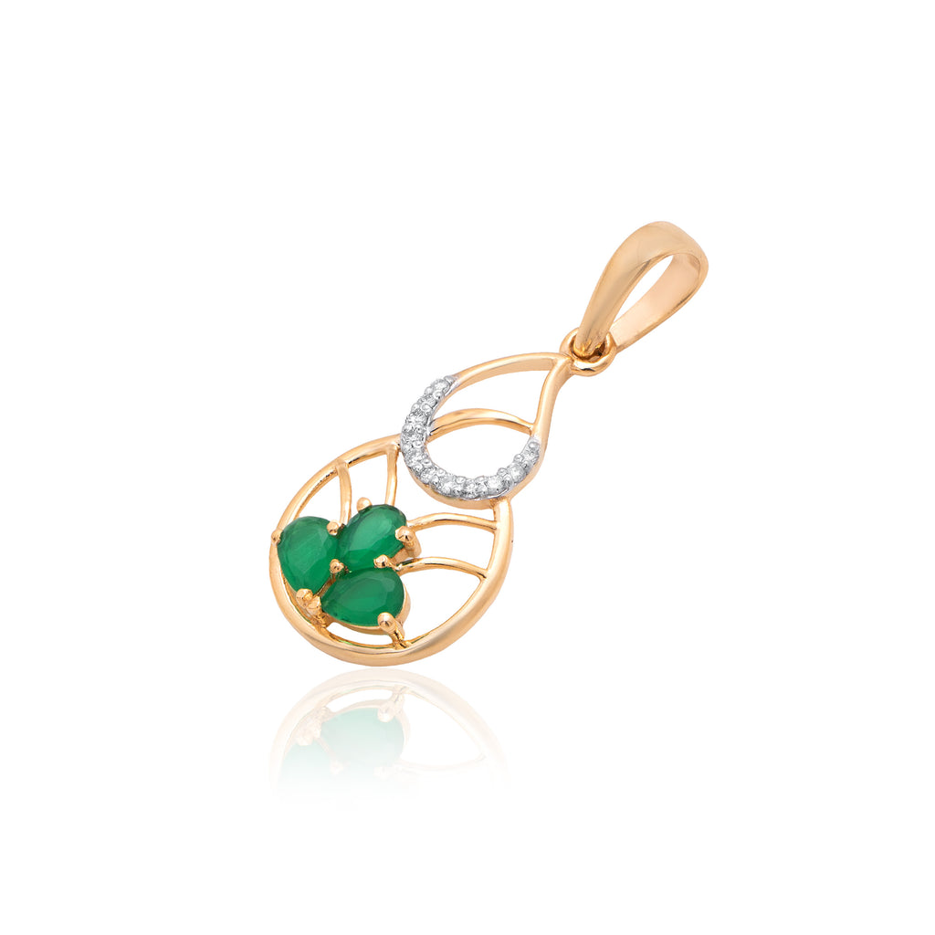 Liora Halo Diamond Pendant