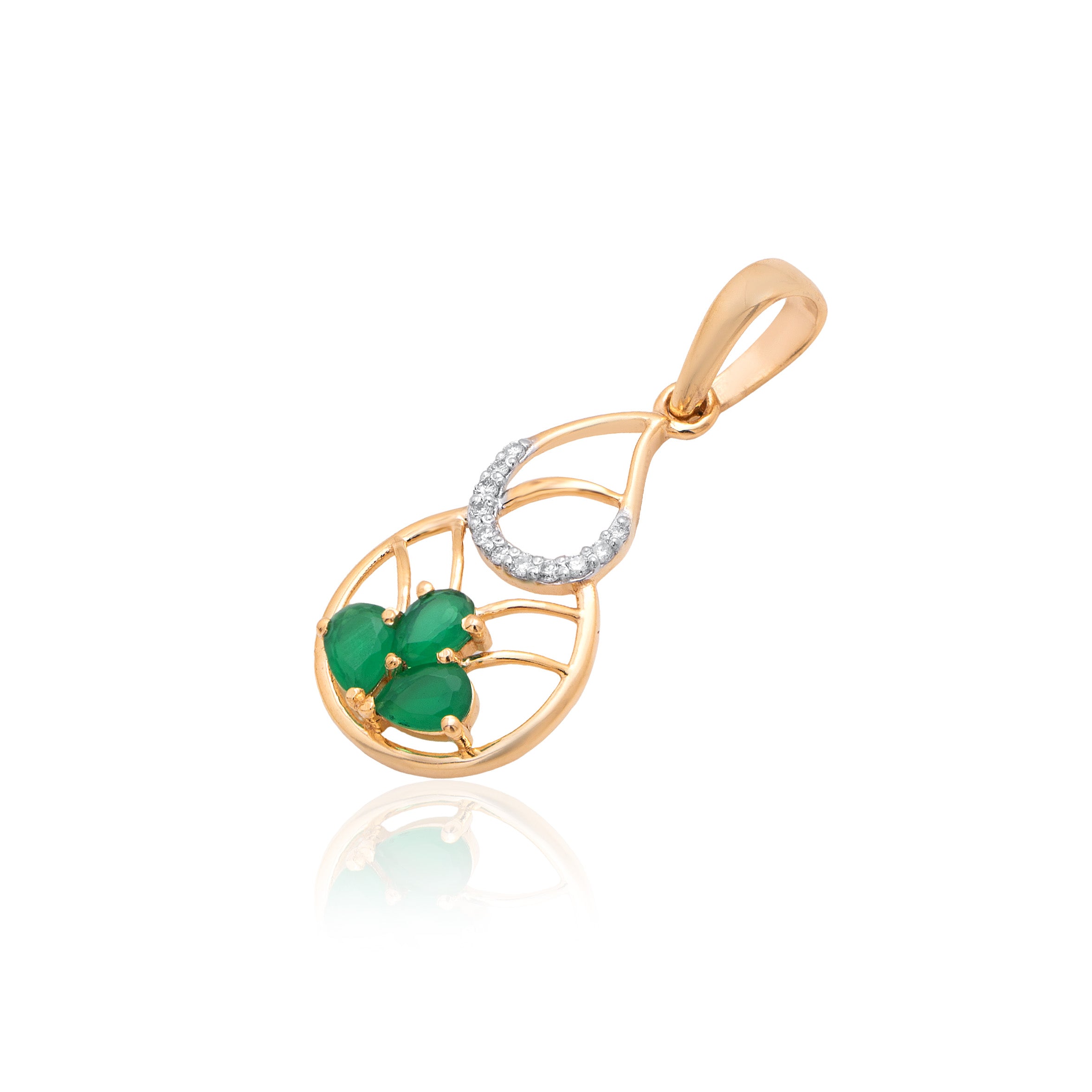 Liora Halo Diamond Pendant