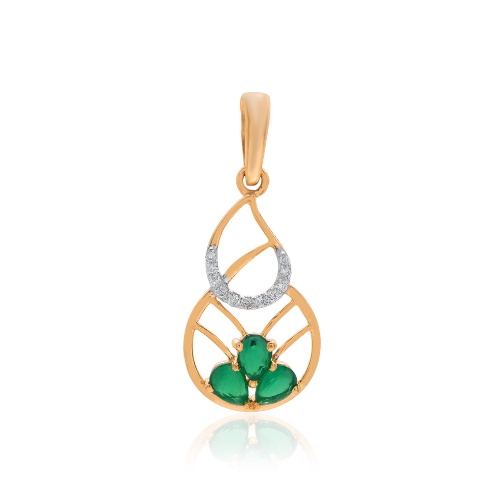 Liora Halo Diamond Pendant