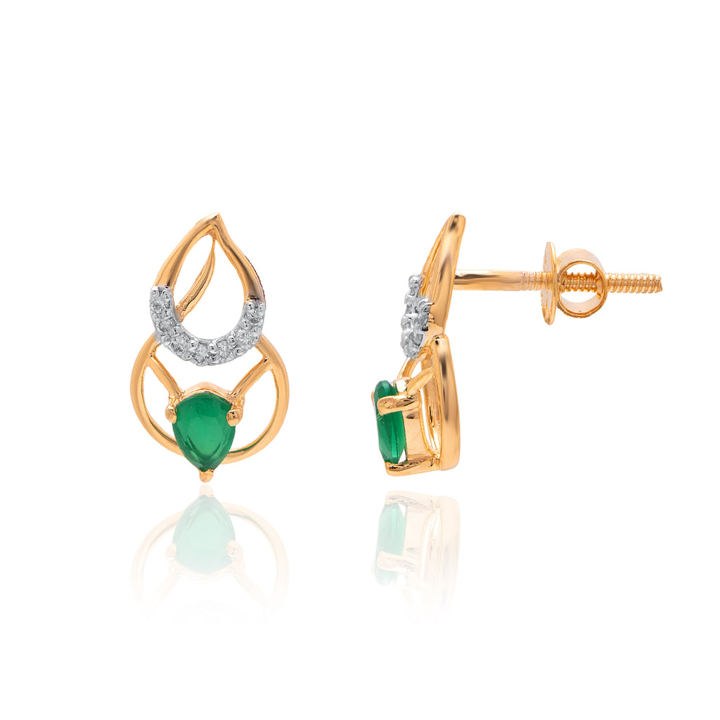 Nolira Halo Diamond Earrings
