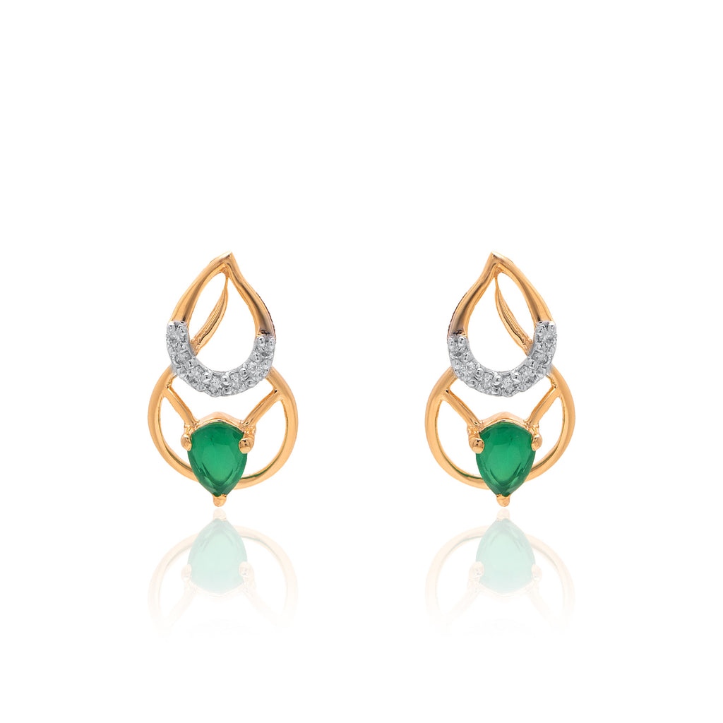 Nolira Halo Diamond Earrings