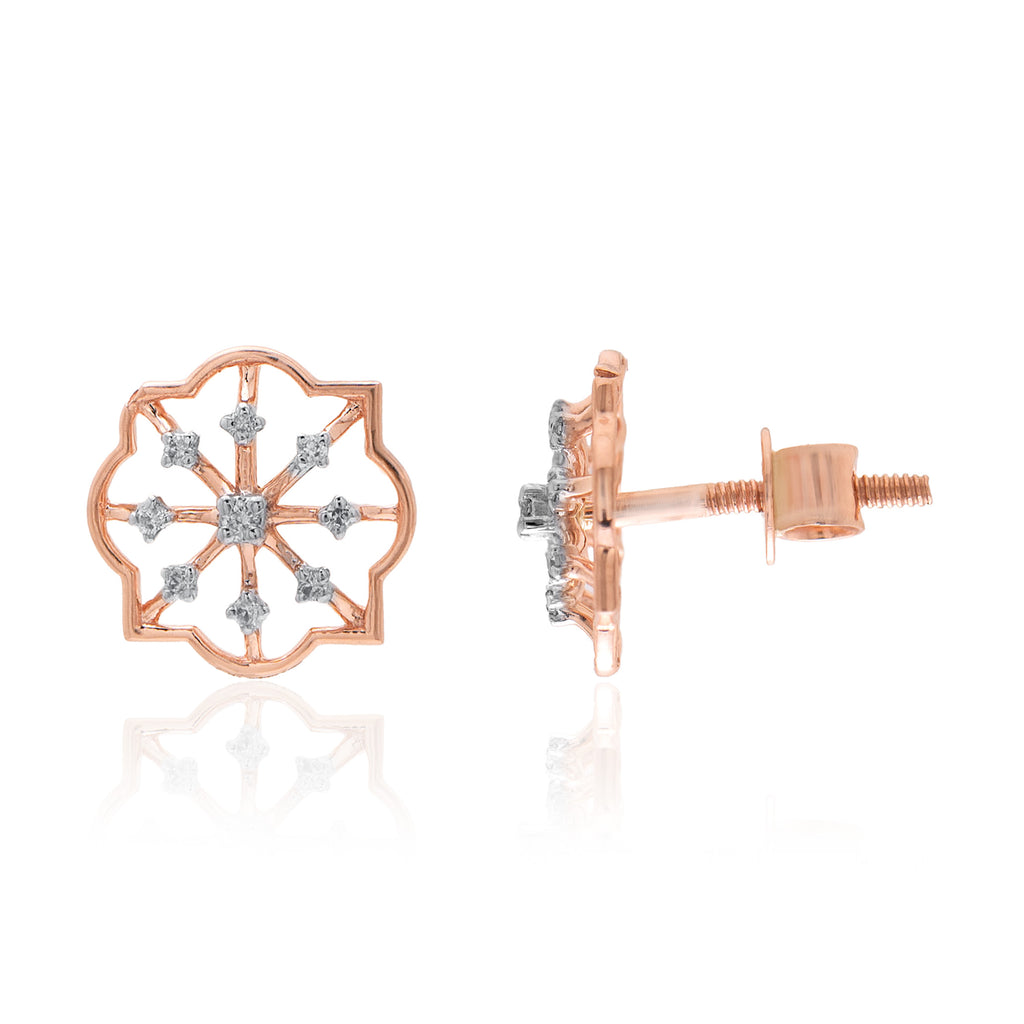 Serina Halo Diamond Pendant Set