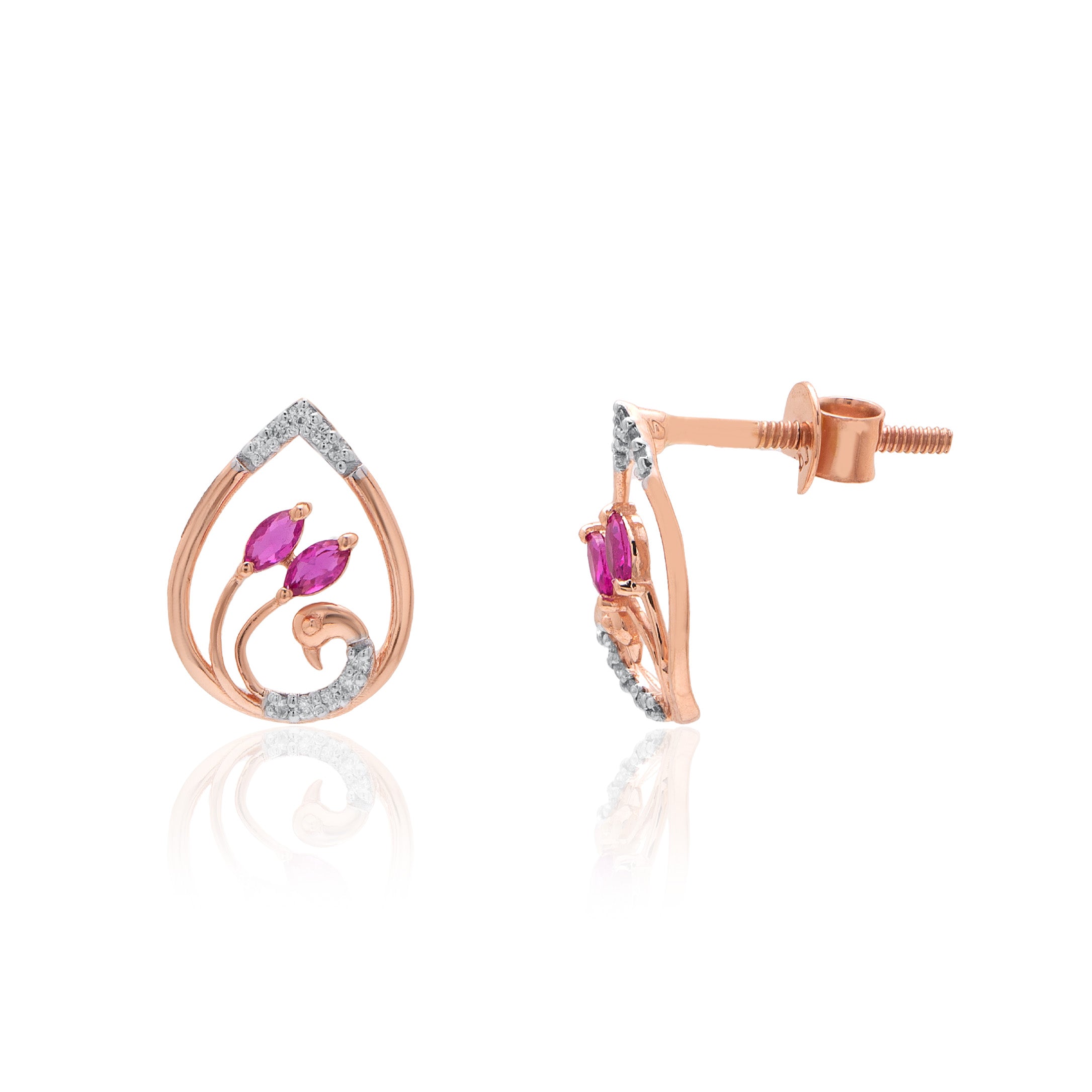 Varessa Halo Diamond Earrings