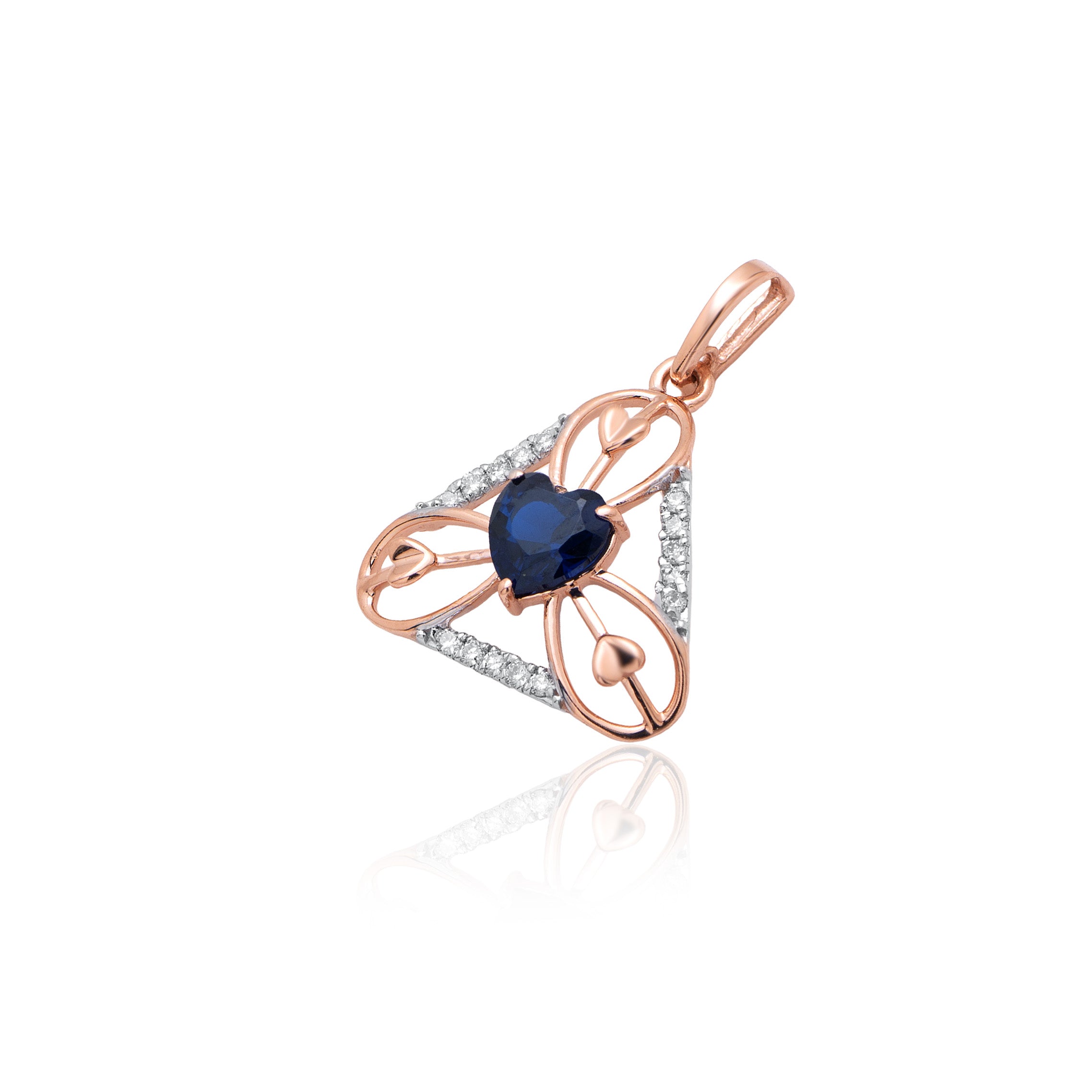 Orelia Halo Diamond Pendant