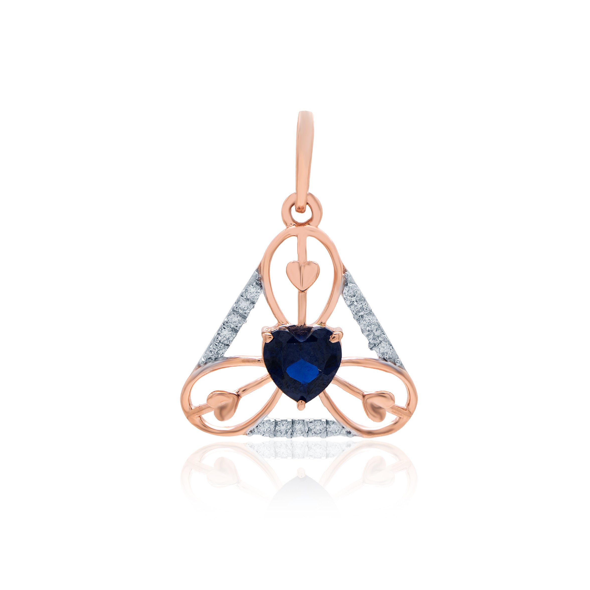 Orelia Halo Diamond Pendant