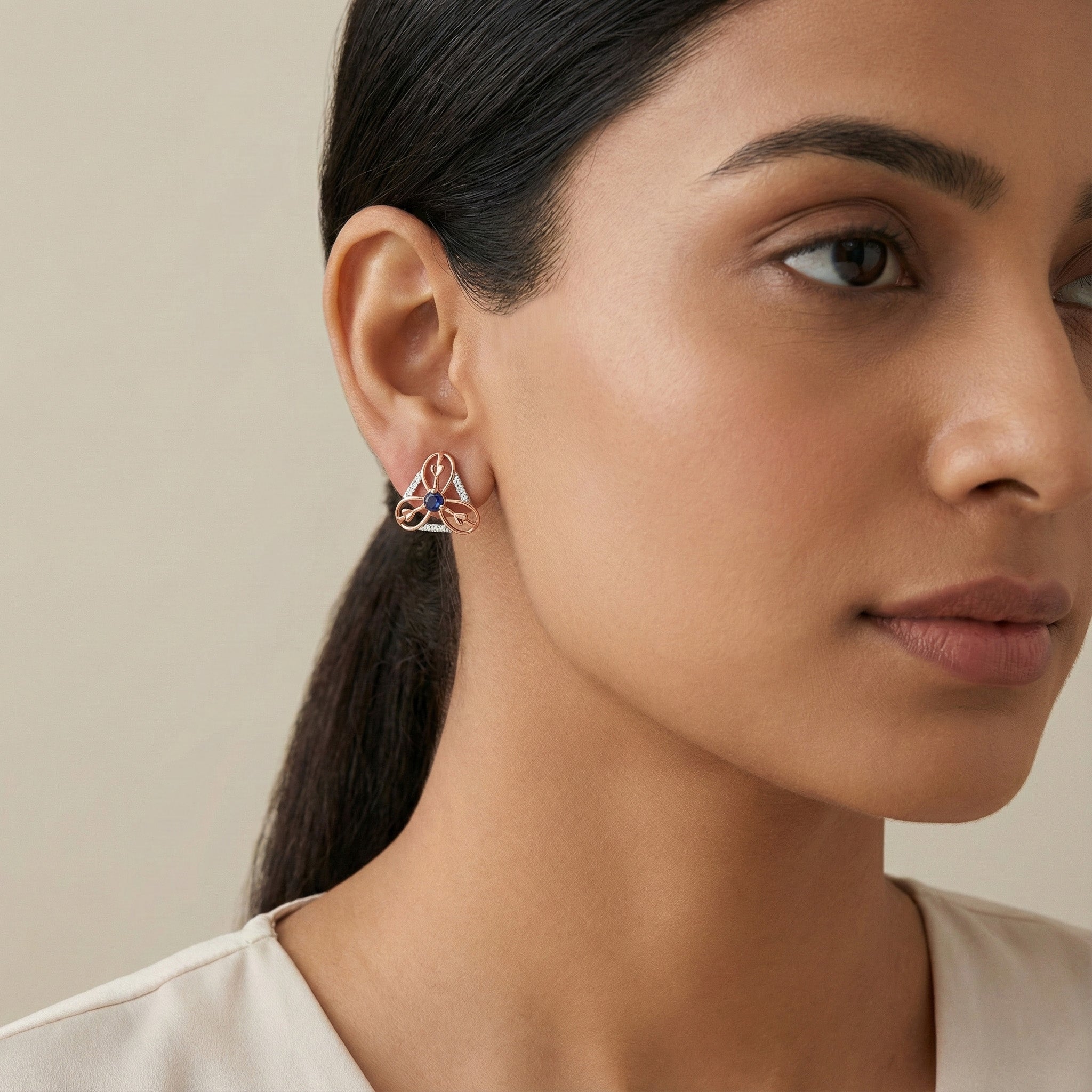 Elowen Bloom Diamond Earrings