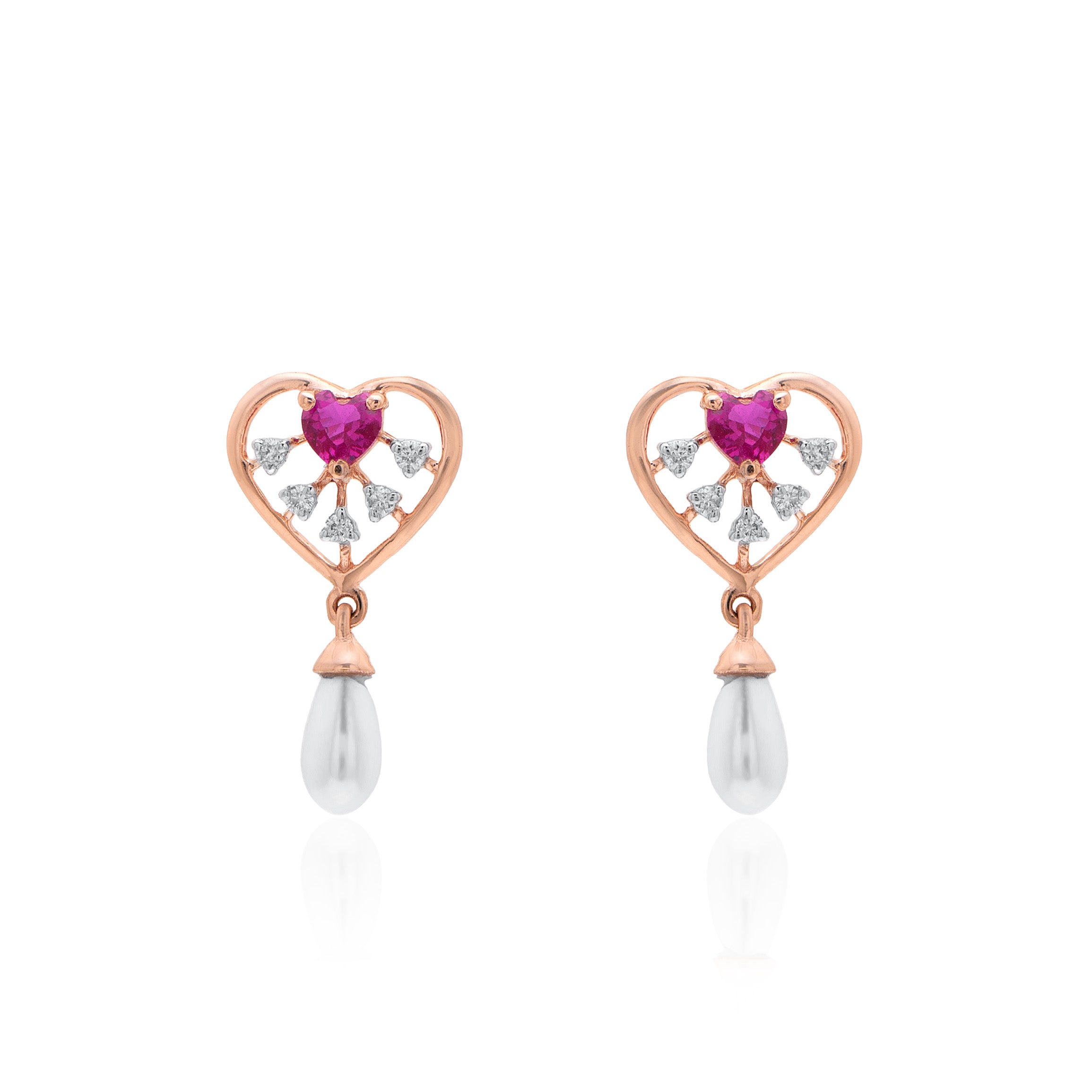 Vaelene Halo Diamond Pendant Set