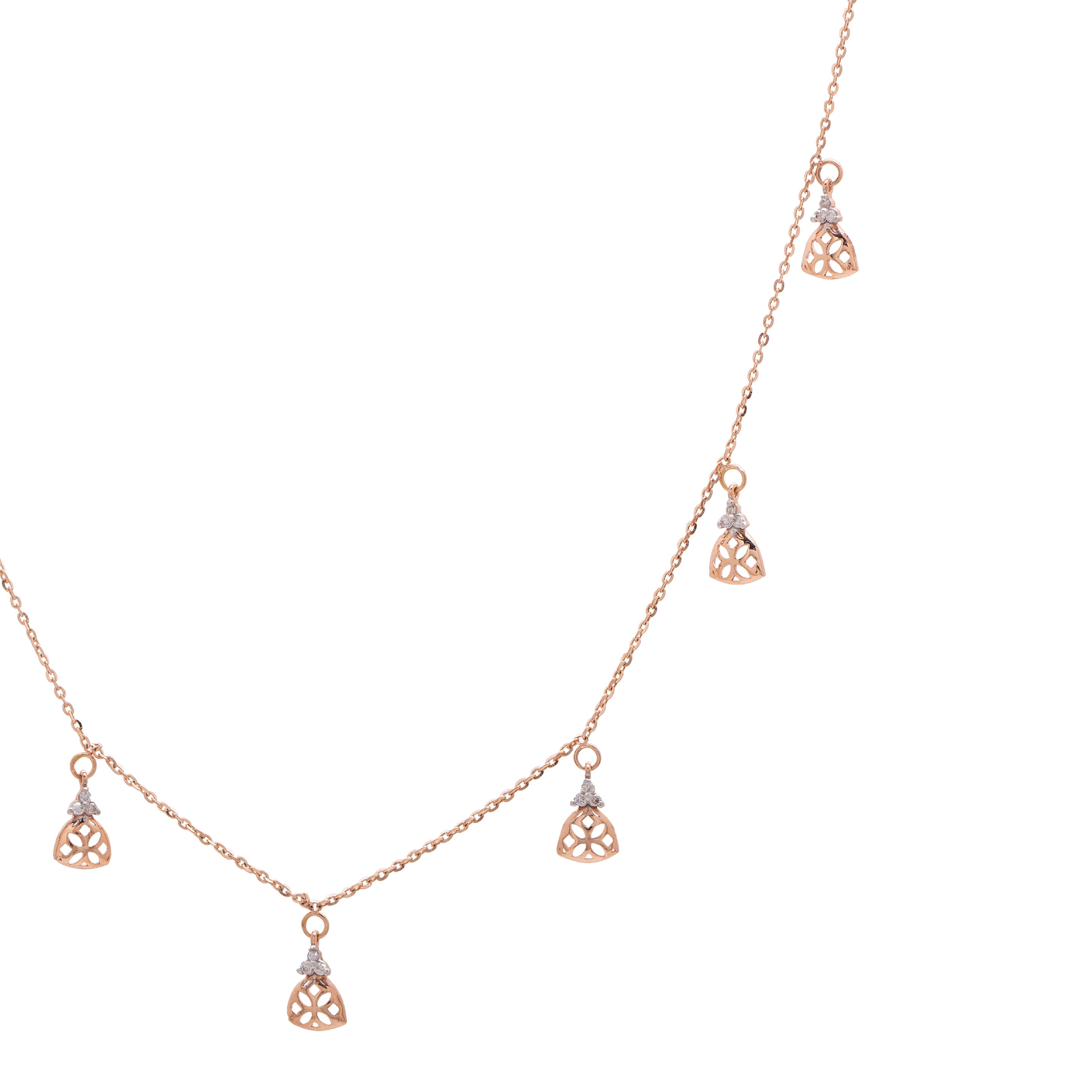 Velisse Gleam Diamond Necklace