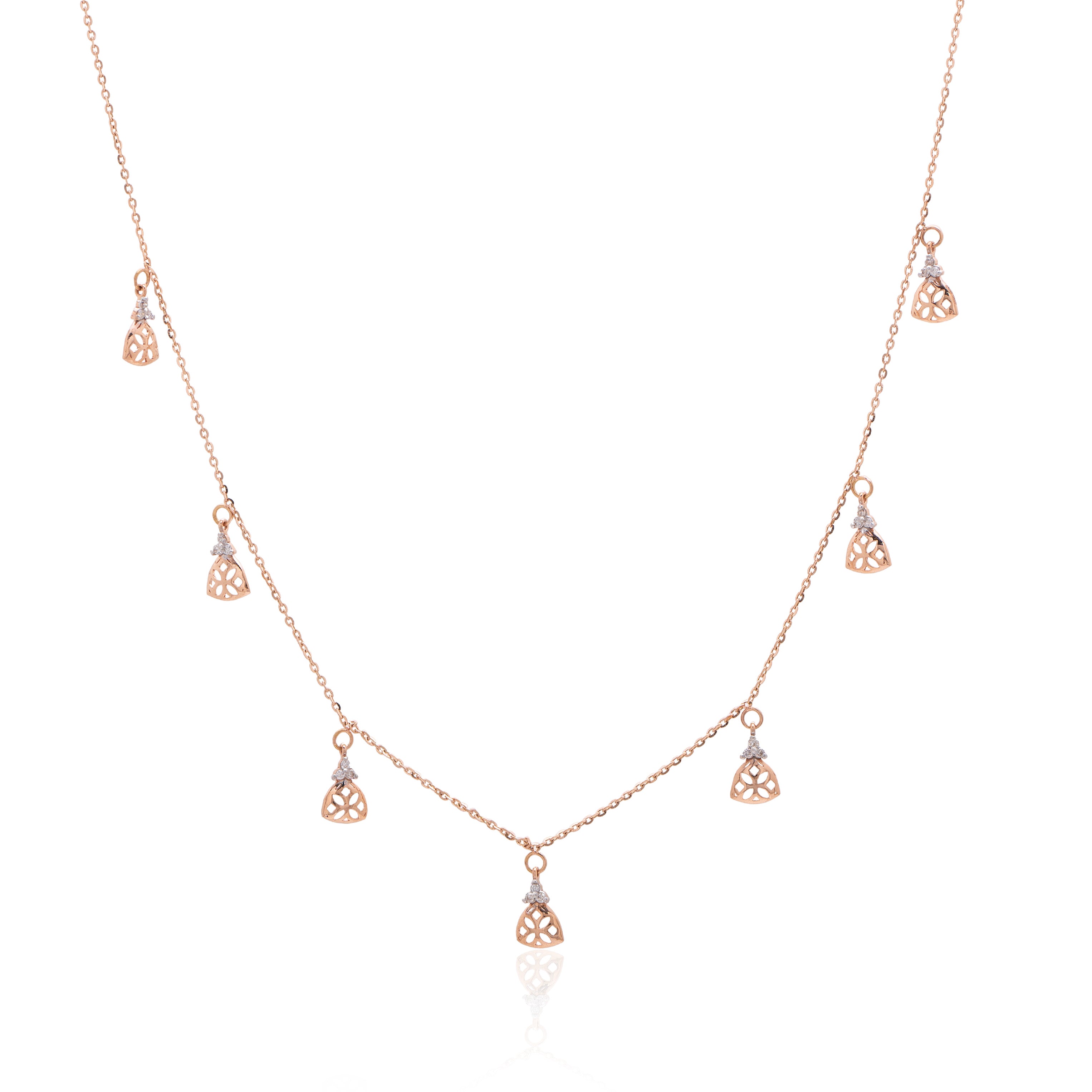 Velisse Gleam Diamond Necklace