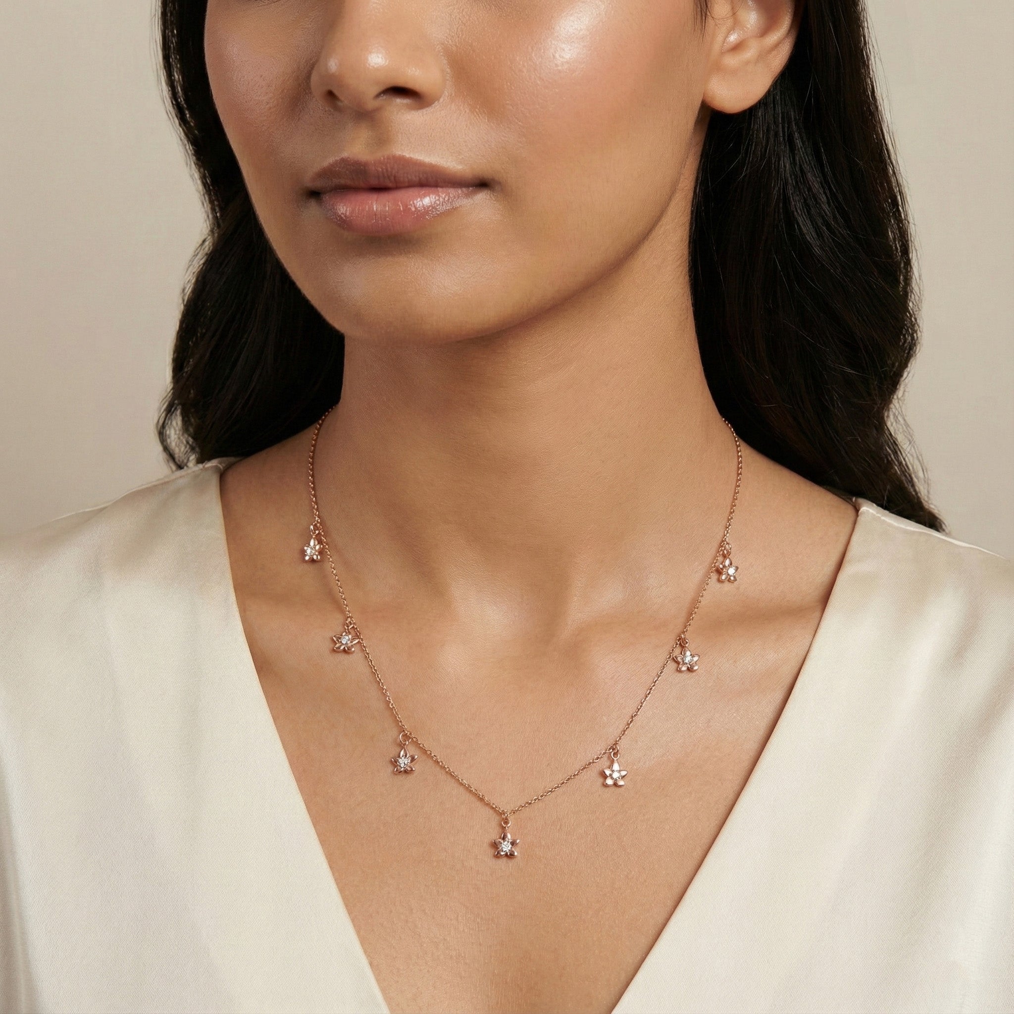 Calira Gleam Diamond Necklace