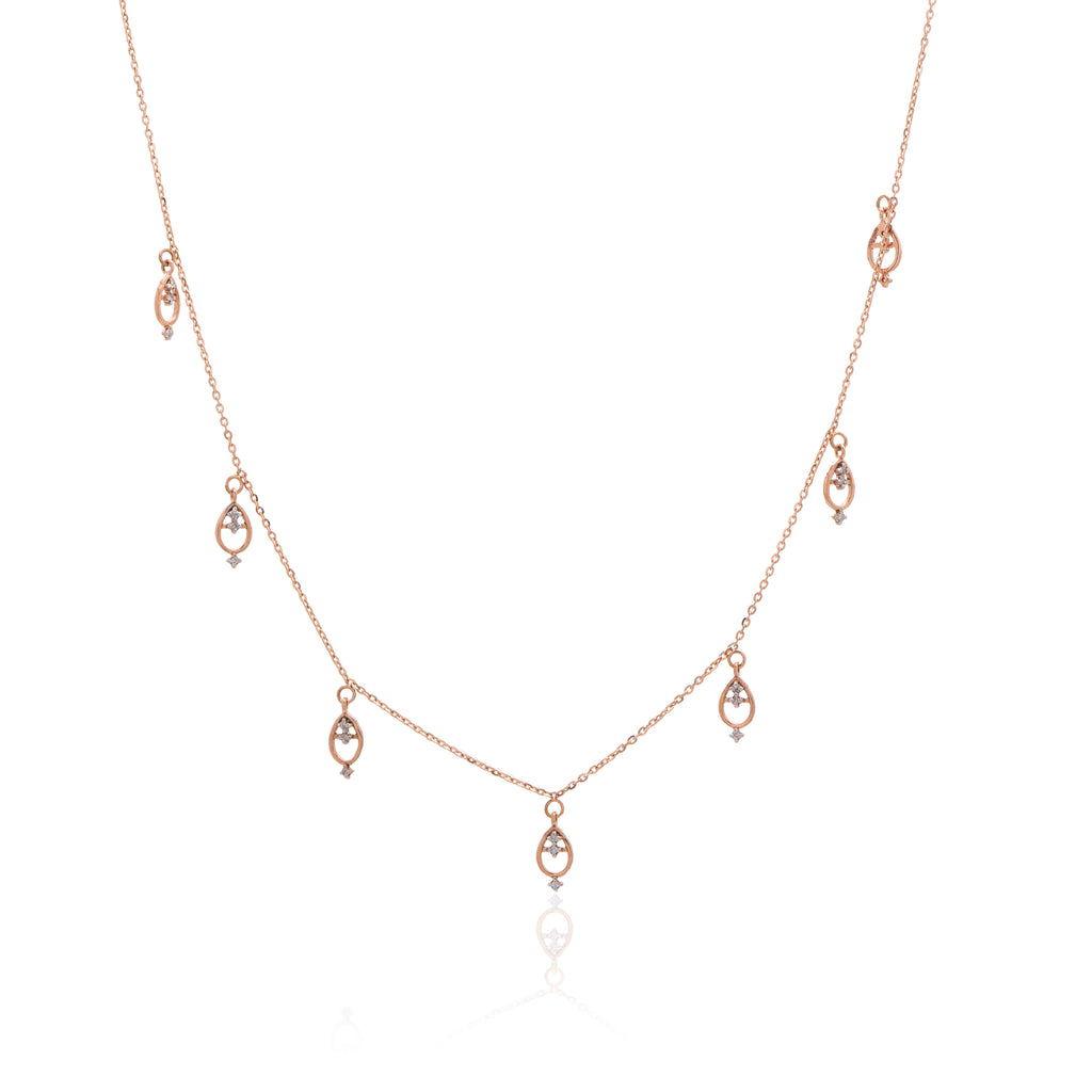 Elenza Gleam Diamond Necklace