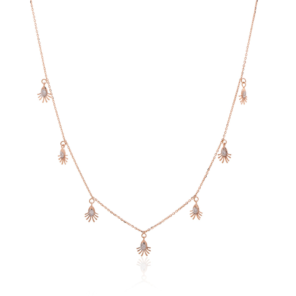 Sorelle Gleam Diamond Necklace