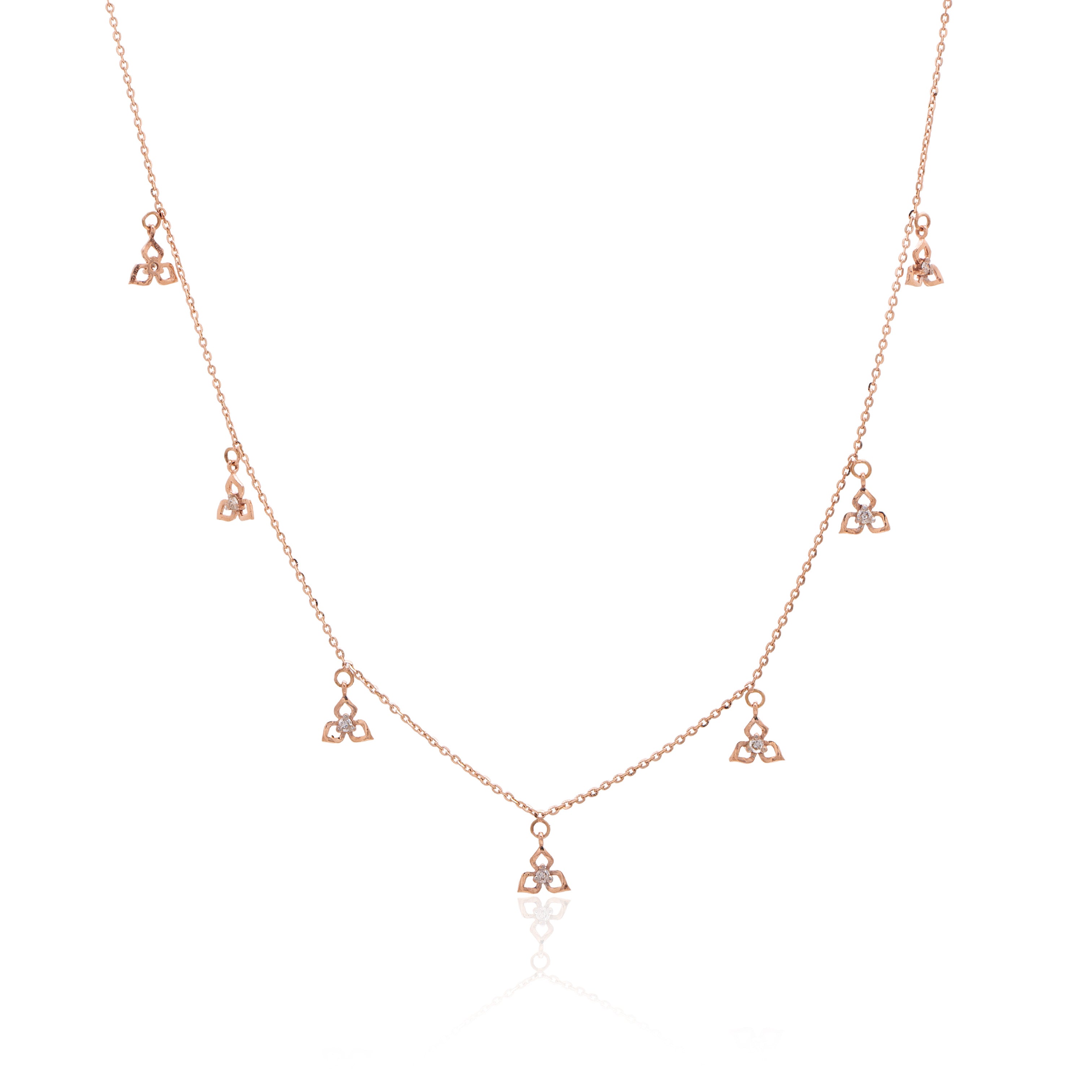 Marova Gleam Diamond Necklace