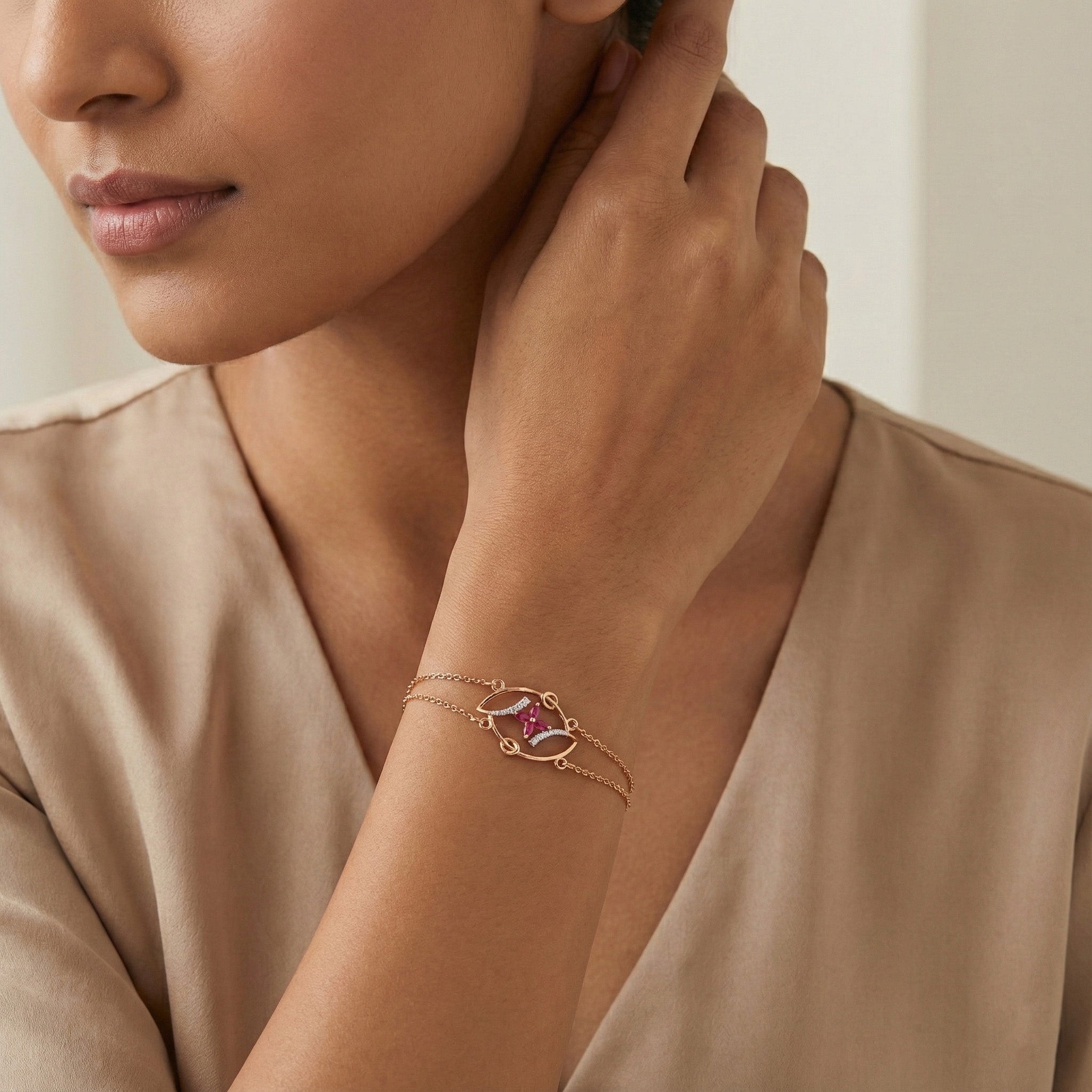 Merina Gleam Diamond Bracelet