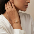 Liora Halo Diamond Bracelet