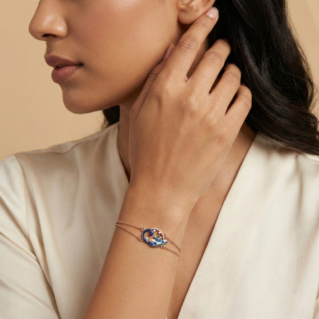 Avenelle Halo Diamond Bracelet