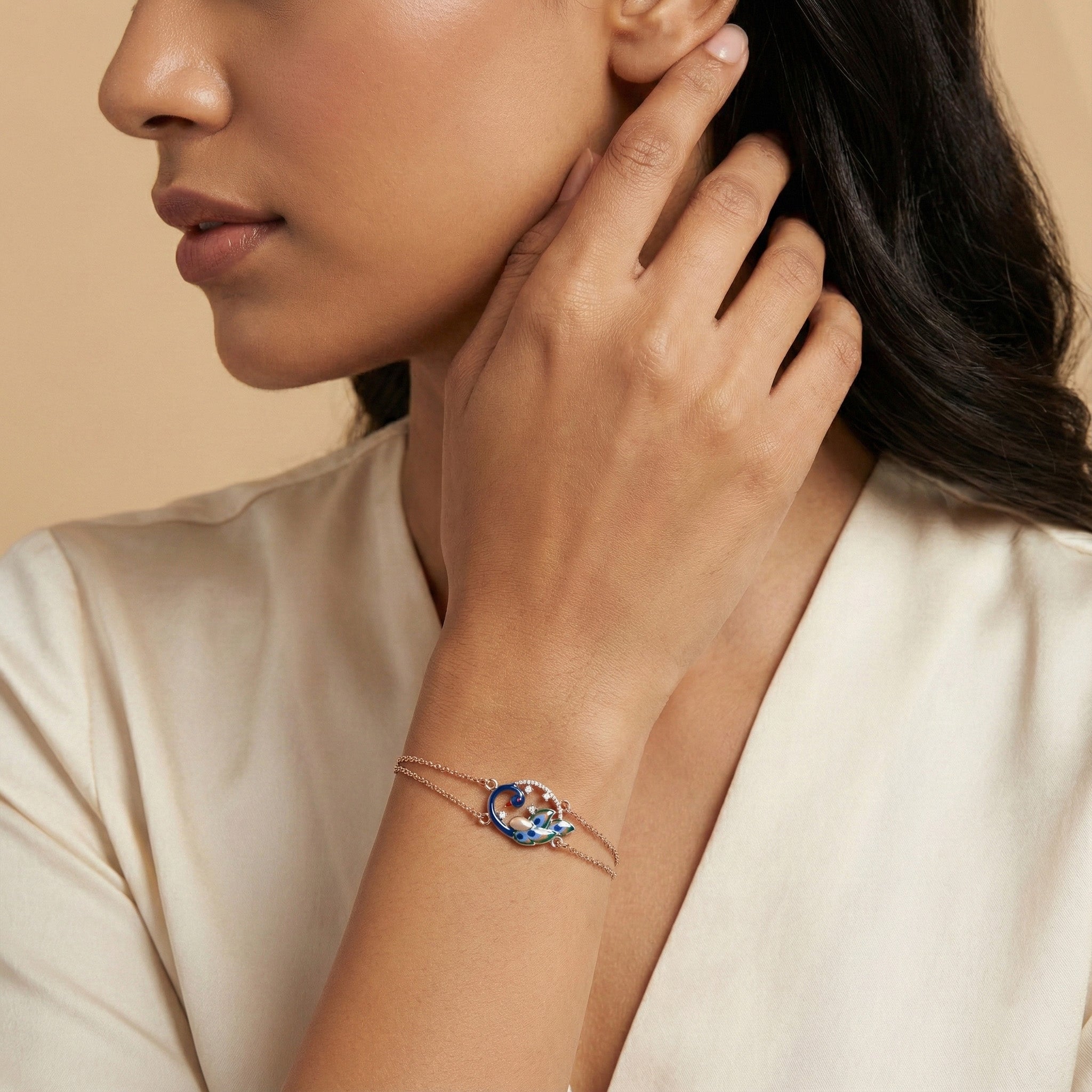 Avenelle Halo Diamond Bracelet