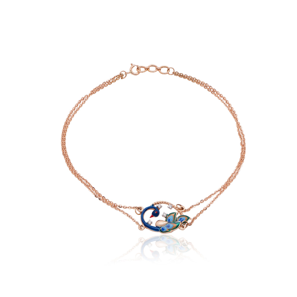 Avenelle Halo Diamond Bracelet