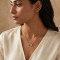Ariessa Halo Diamond Pendant