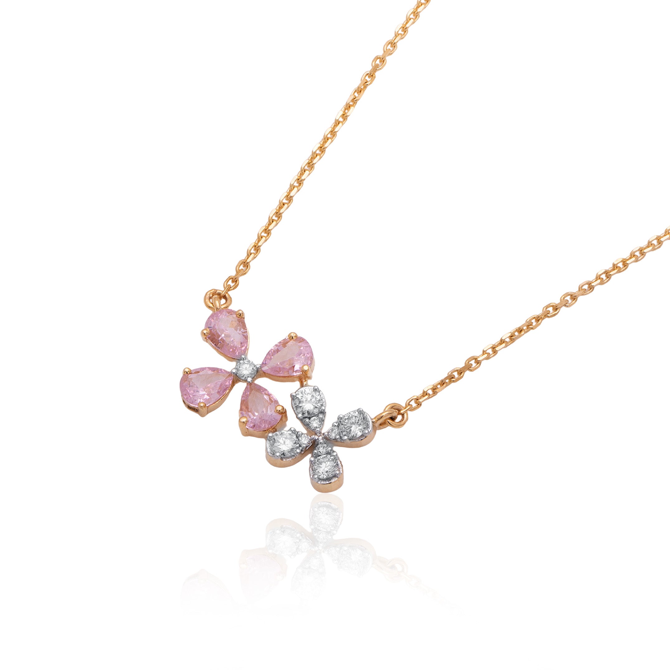 Ariessa Halo Diamond Pendant