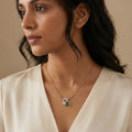 Lorielle Halo Diamond Pendant