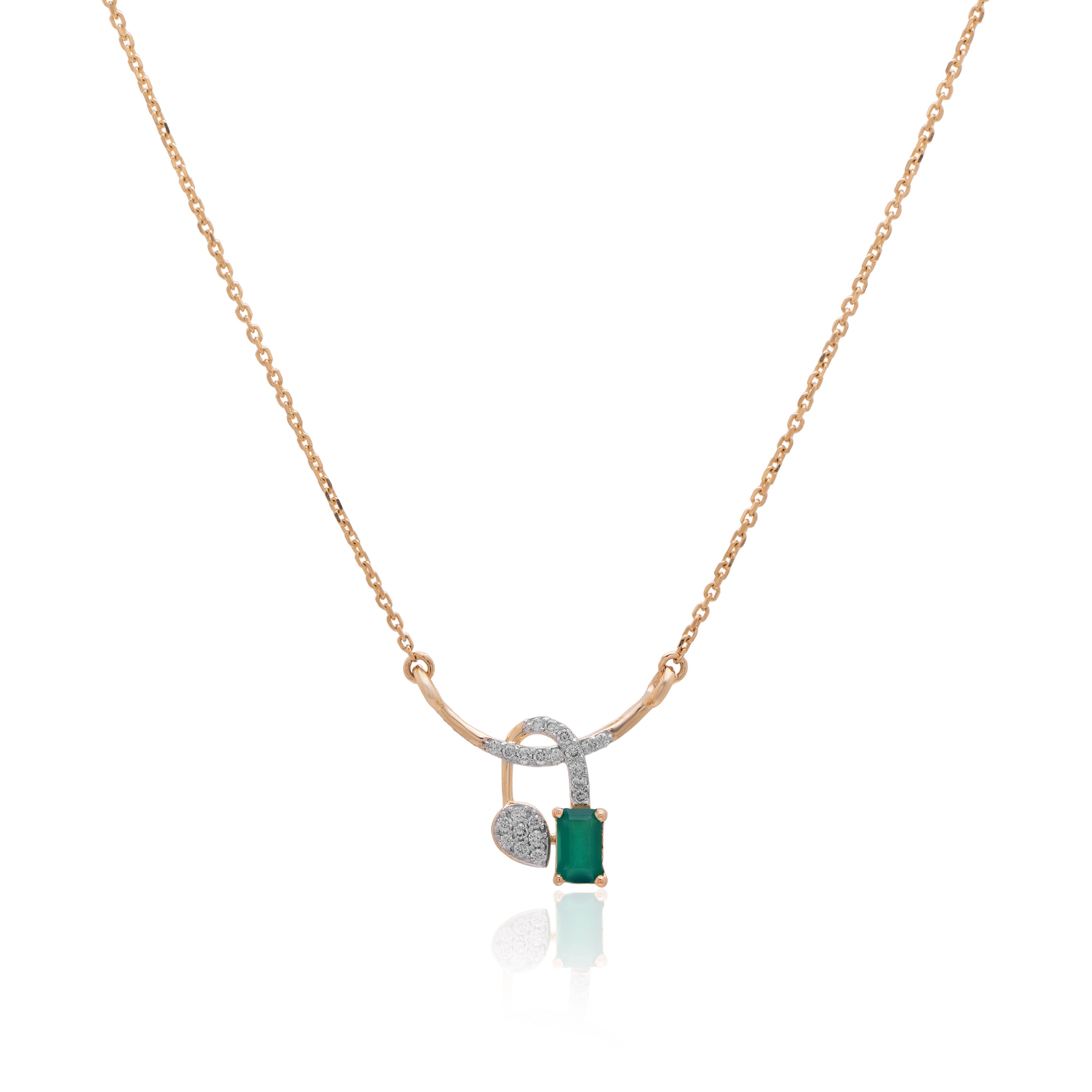 Lorielle Halo Diamond Pendant