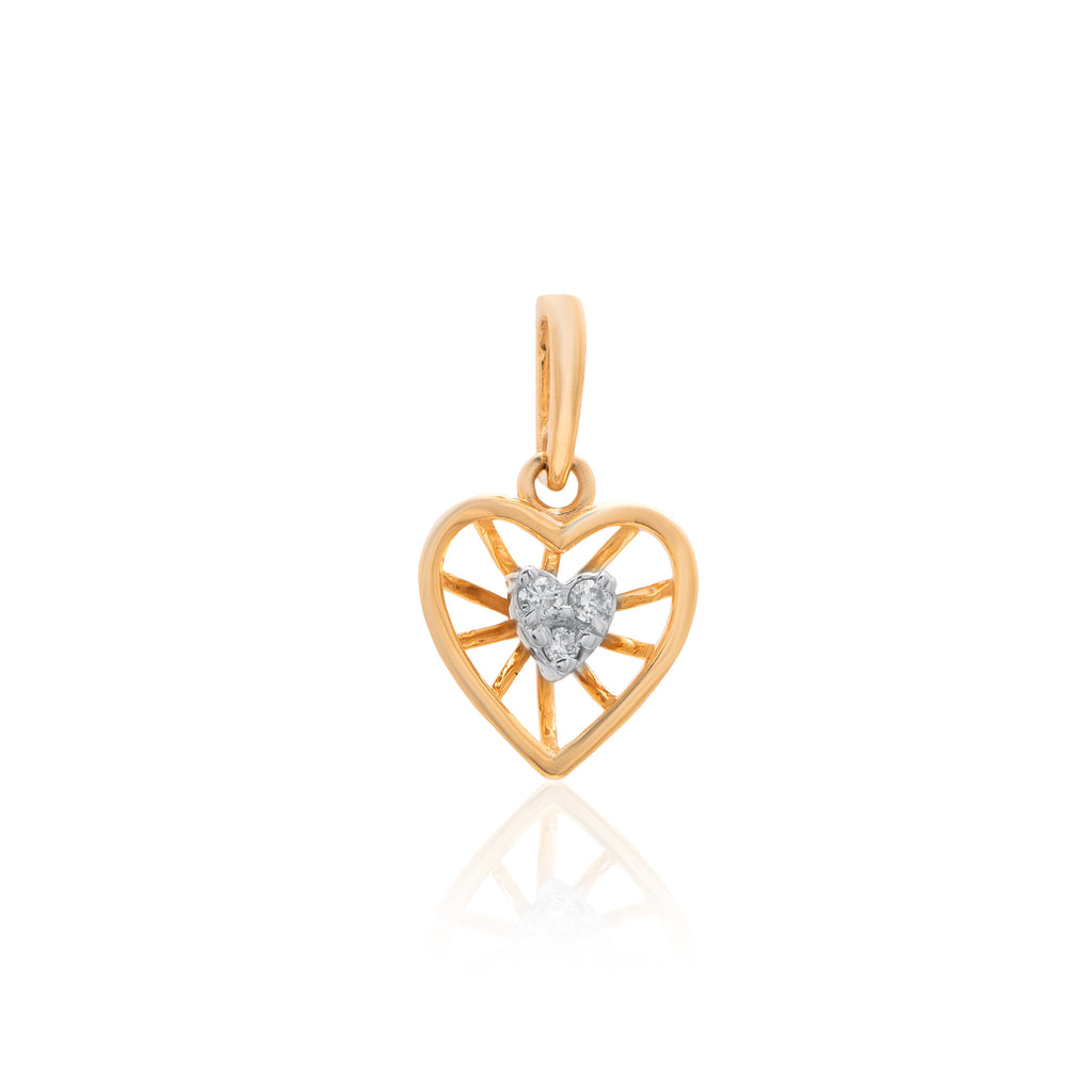 Avenza Halo Diamond Pendant Set