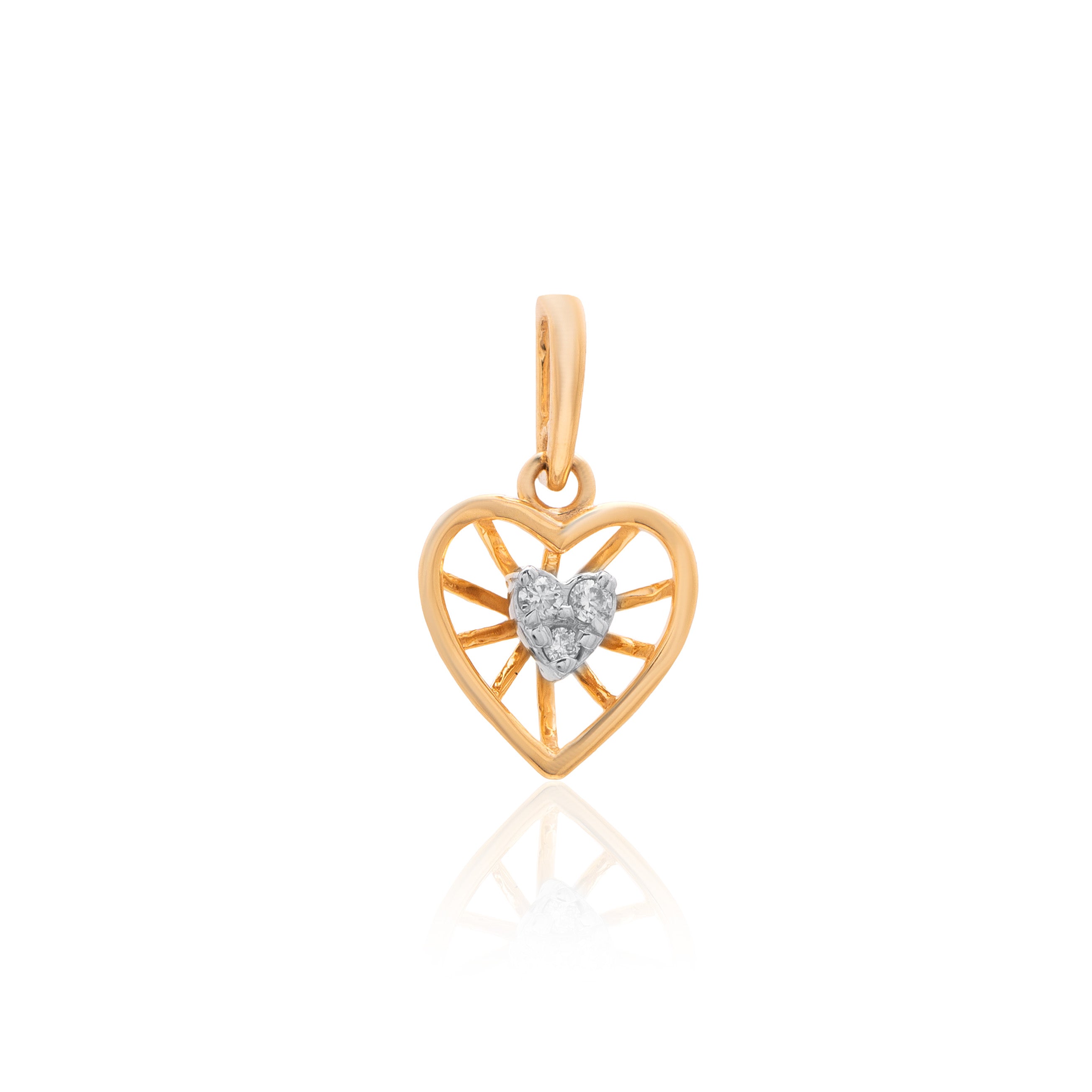 Avenza Halo Diamond Pendant