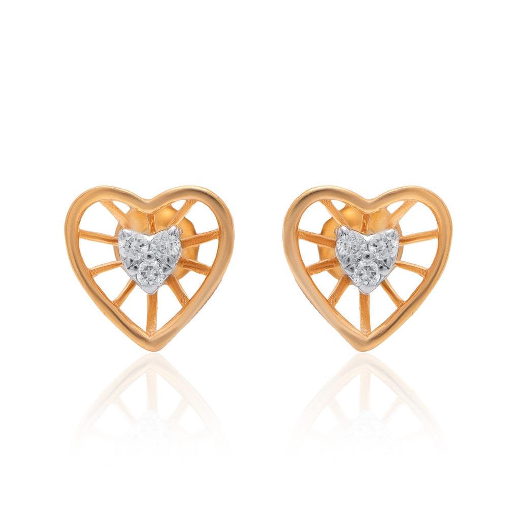 Mirelle Bloom Diamond Earrings