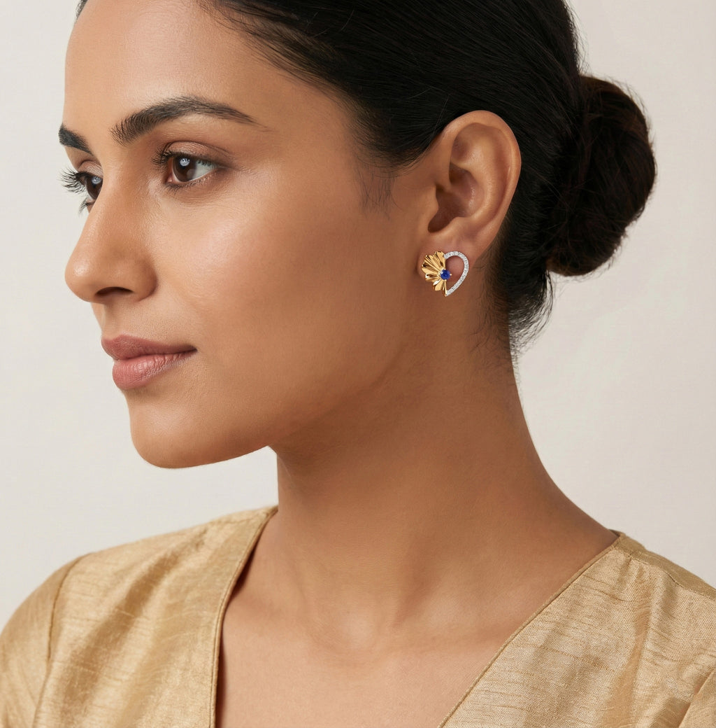 Calyra Gleam Diamond Earrings