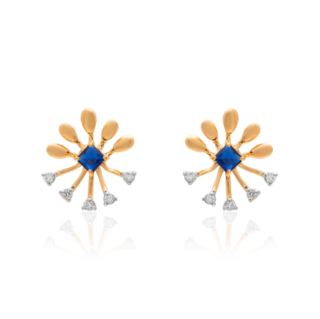 Serina Gleam Diamond Earrings
