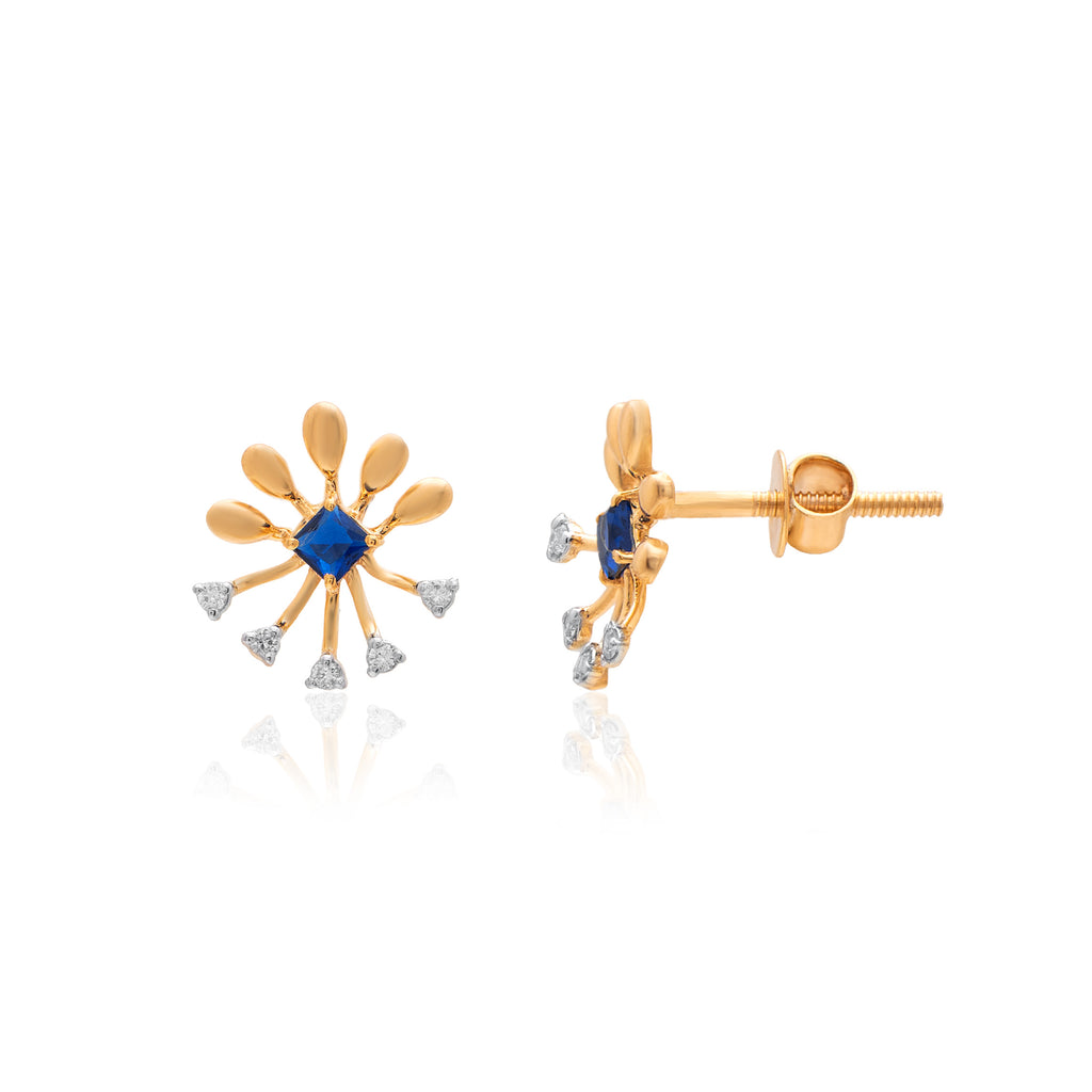 Serina Gleam Diamond Earrings