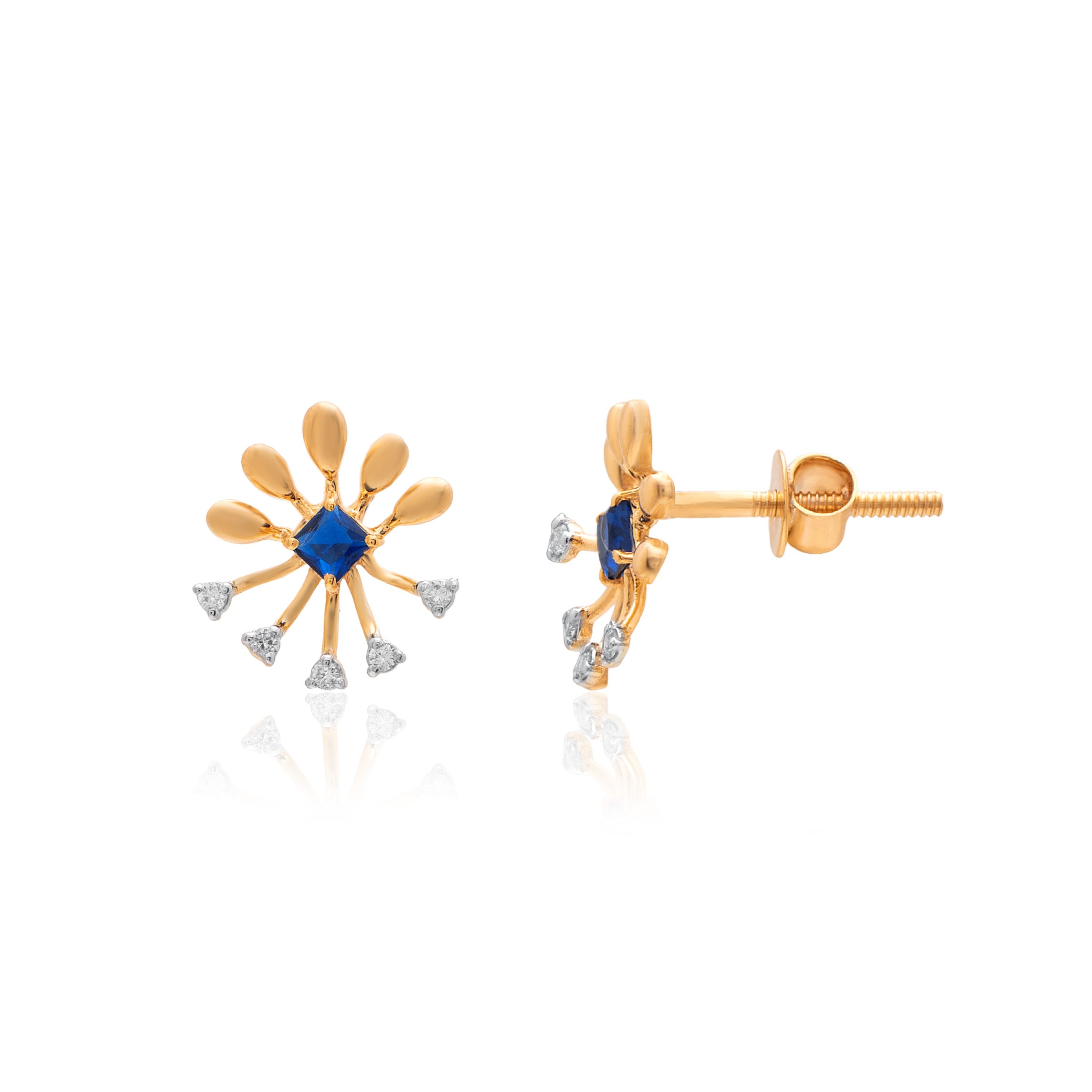 Serina Gleam Diamond Earrings