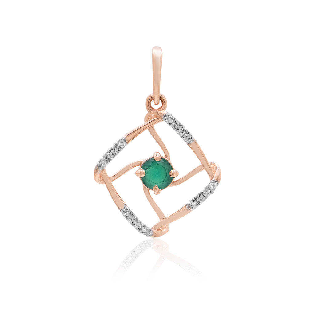 Aveline Gleam Diamond Pendant