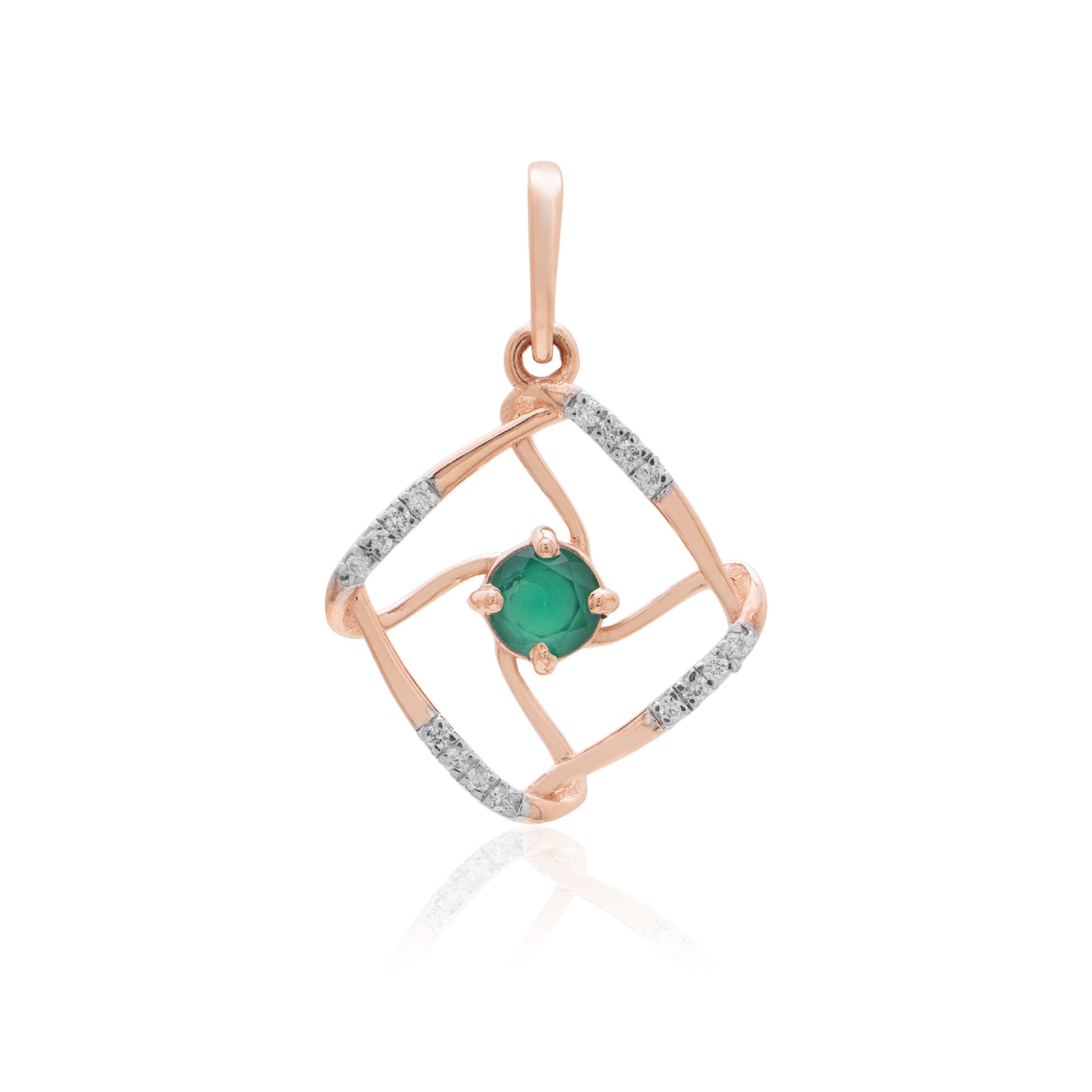 Aveline Gleam Diamond Pendant