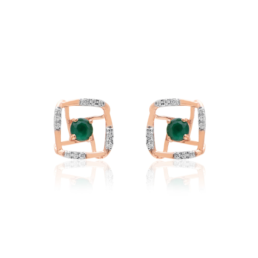 Leora Gleam Diamond Earrings