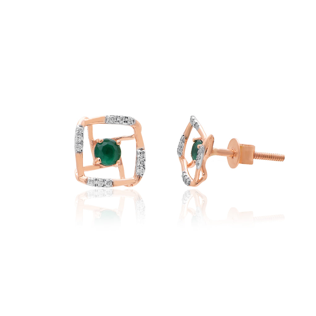 Leora Gleam Diamond Earrings