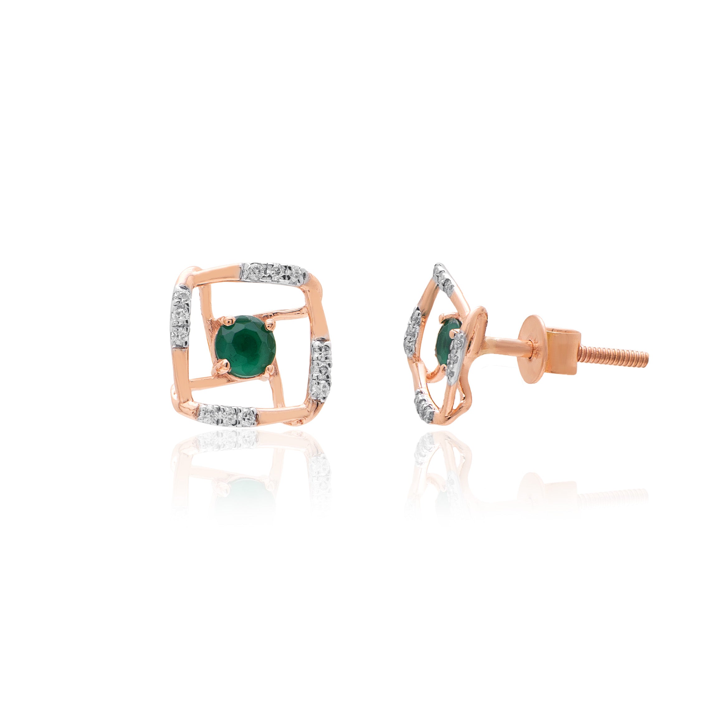 Leora Gleam Diamond Earrings