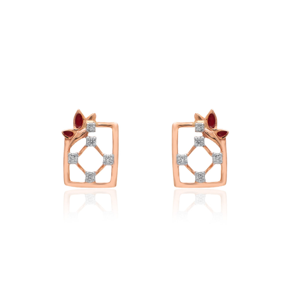 Alina Gleam Diamond Earrings