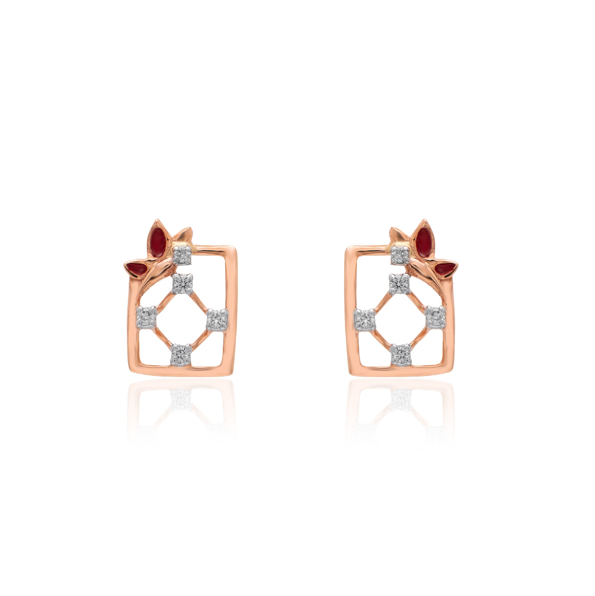 Alina Gleam Diamond Earrings