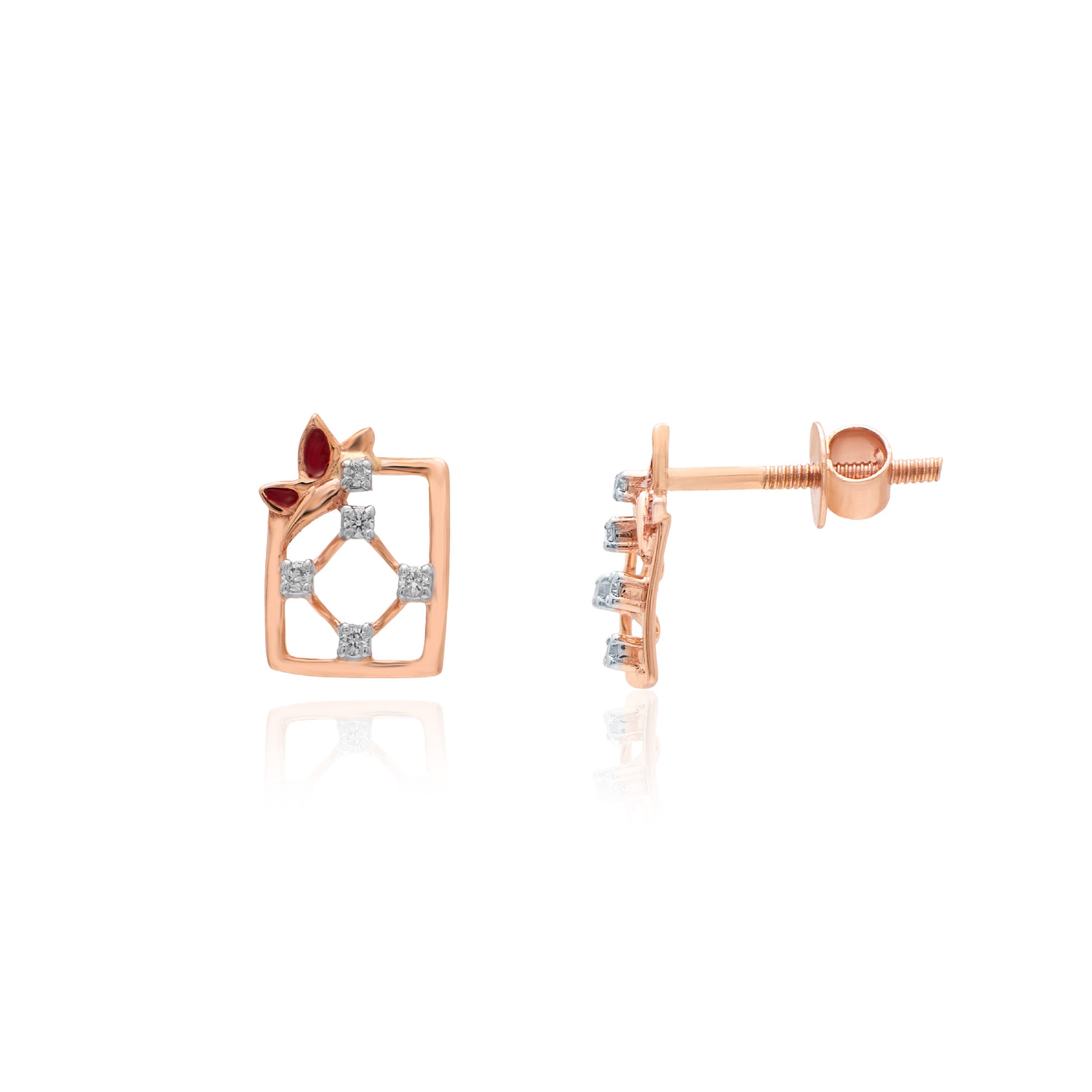 Alina Gleam Diamond Earrings