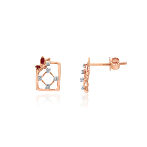 Alina Gleam Diamond Earrings