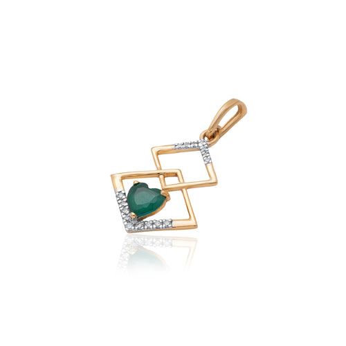 Aurelia Gleam Diamond Pendant