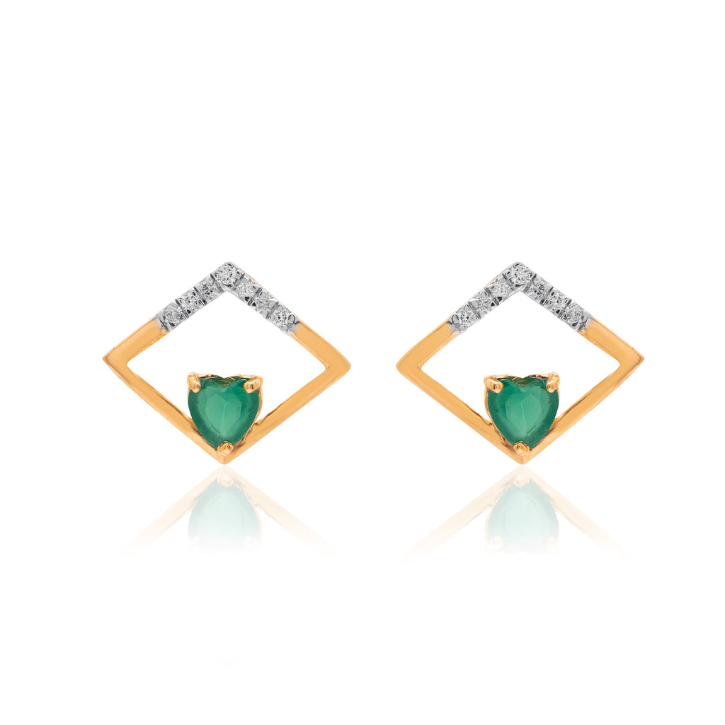 Elaris Gleam Diamond Earrings