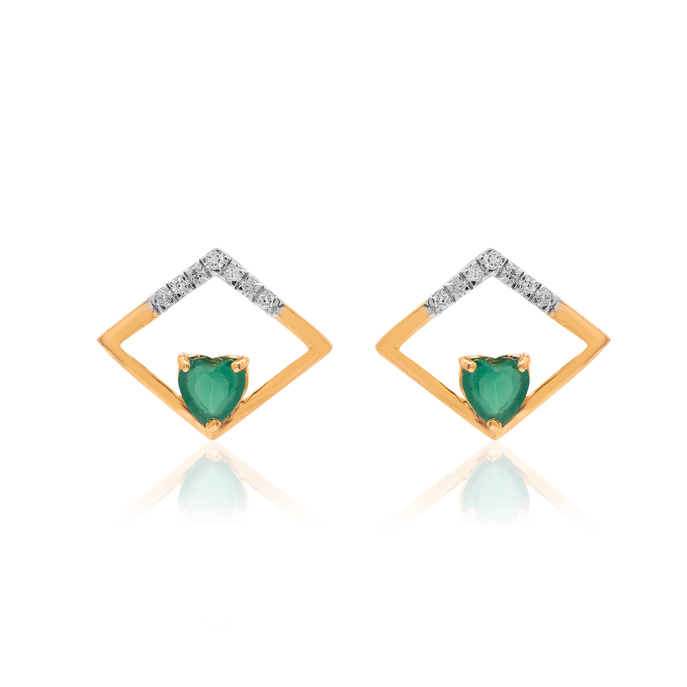 Elaris Gleam Diamond Earrings